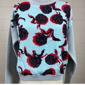 SEE BY CHLOE Cotton Floral Sweater